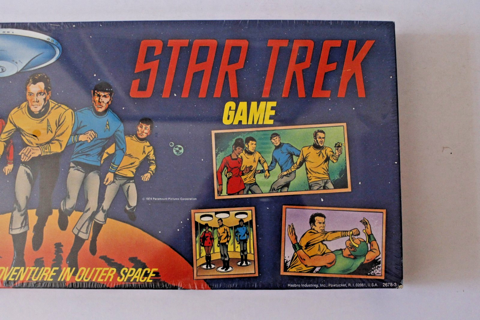 STAR TREK 1974 VINTAGE BOARD GAME HASBRO NEW FACTORY SEALED 50+ YEARS OLD