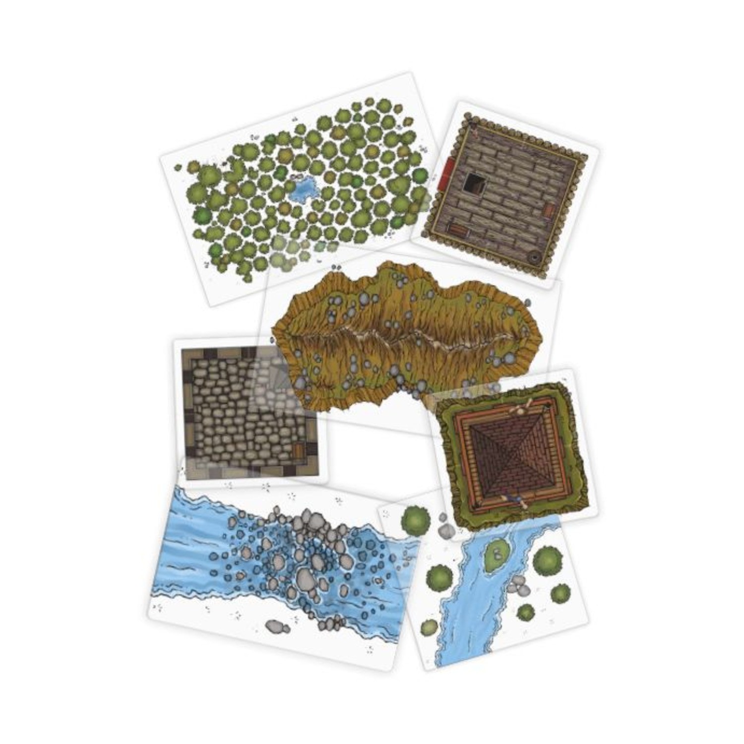 Crowd Games Board Games ONUS! – Terrain and Fortresses (2024 Ed) Box SW (New)