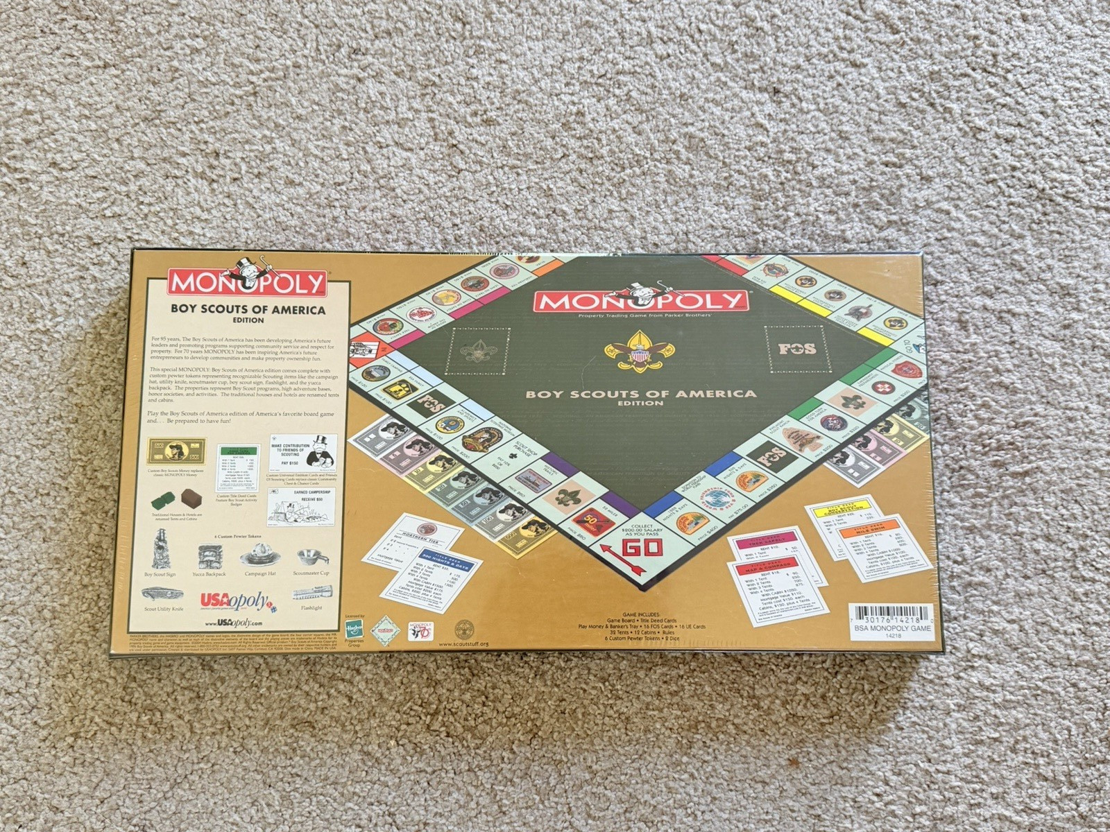 2004 Boys Scouts of America 95th Anniversary Edition Monopoly Sealed NIB