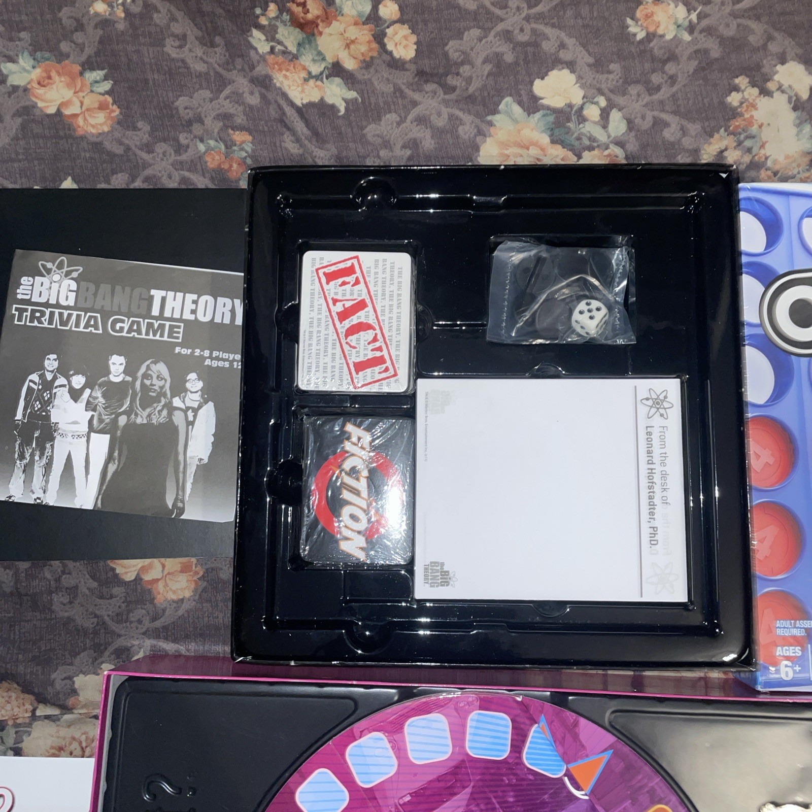 Mixed Lot Of 5 Games (Board/card)