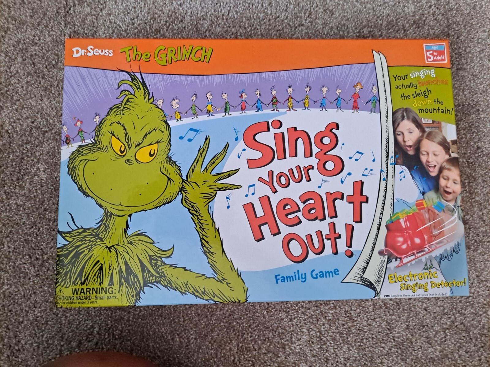 The Grinch – Sing Your Heart Out! Game by Wonder Forge Staff 2007