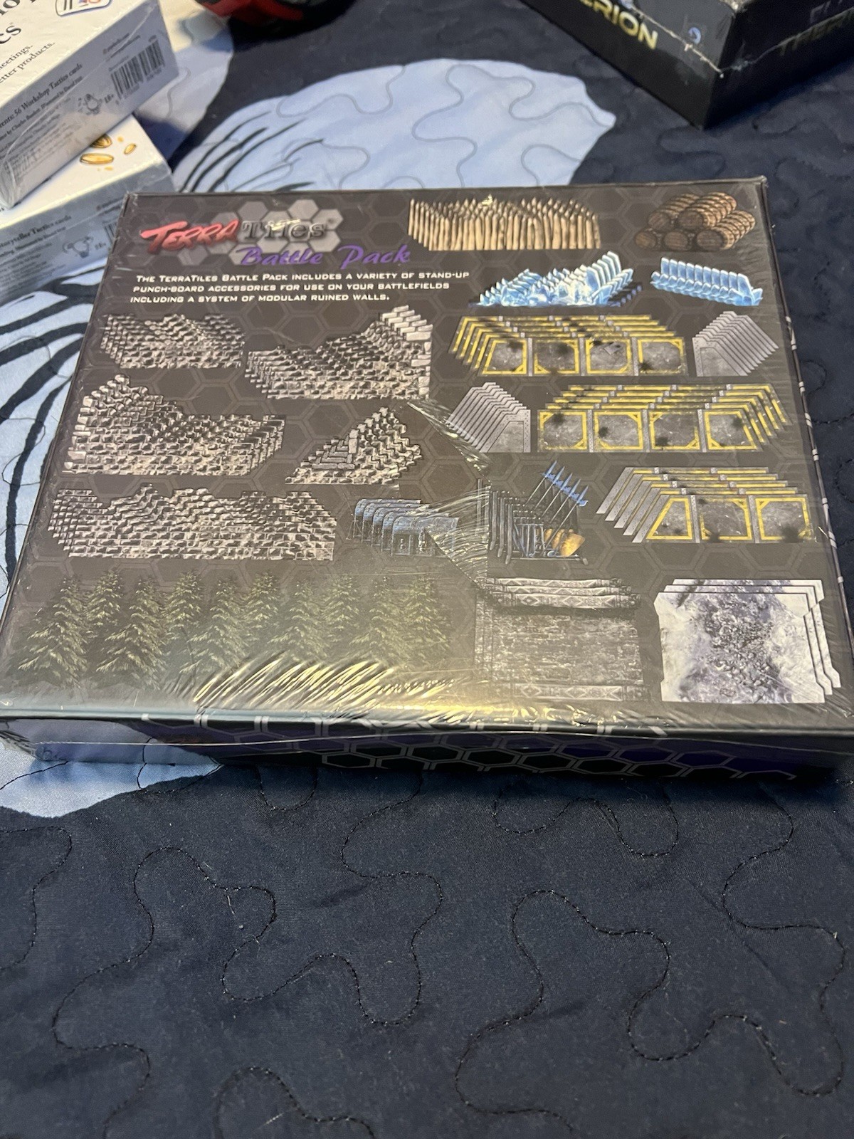 Wingo Terra Tiles The Misty Moorlands Role-playing War Table Top Games Tile Set