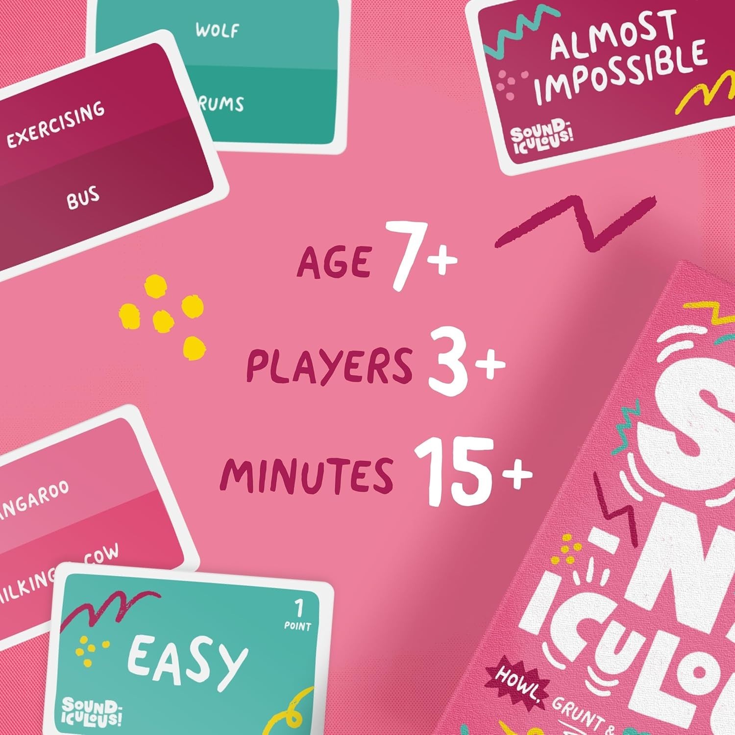 Soundiculous – The Hilarious Family Party Game of Ridiculous Sounds | Fast-Pa…
