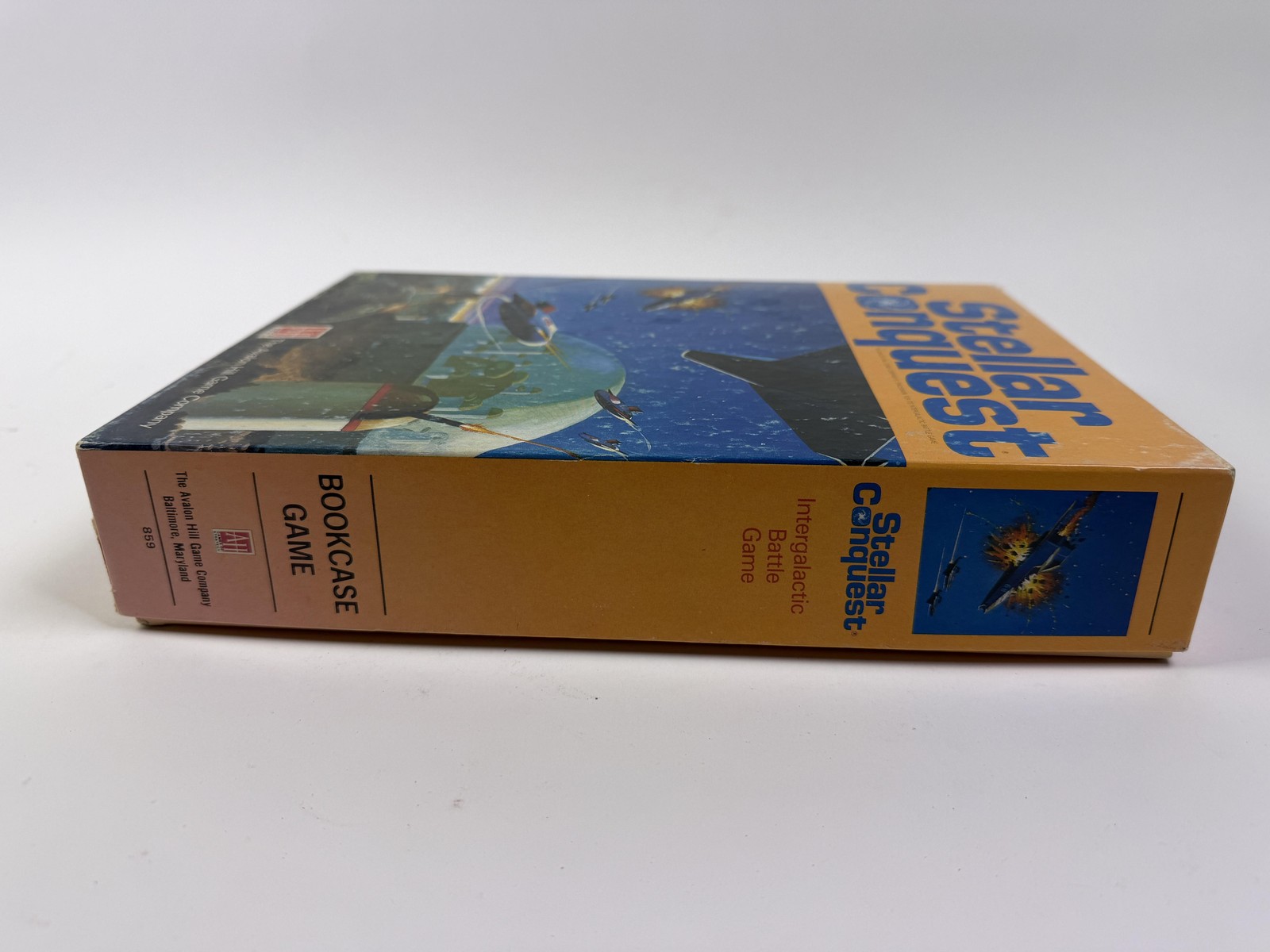 Vintage 1984 Avalon Hill Stellar Conquest Board Game Space Strategy USA Bookcase