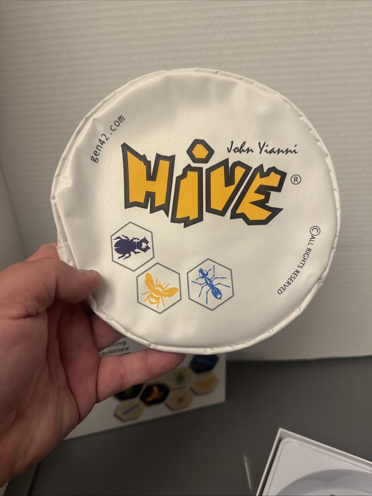 HIVE A Game Crawling with Possibilities, Award Winning Game, open box complete