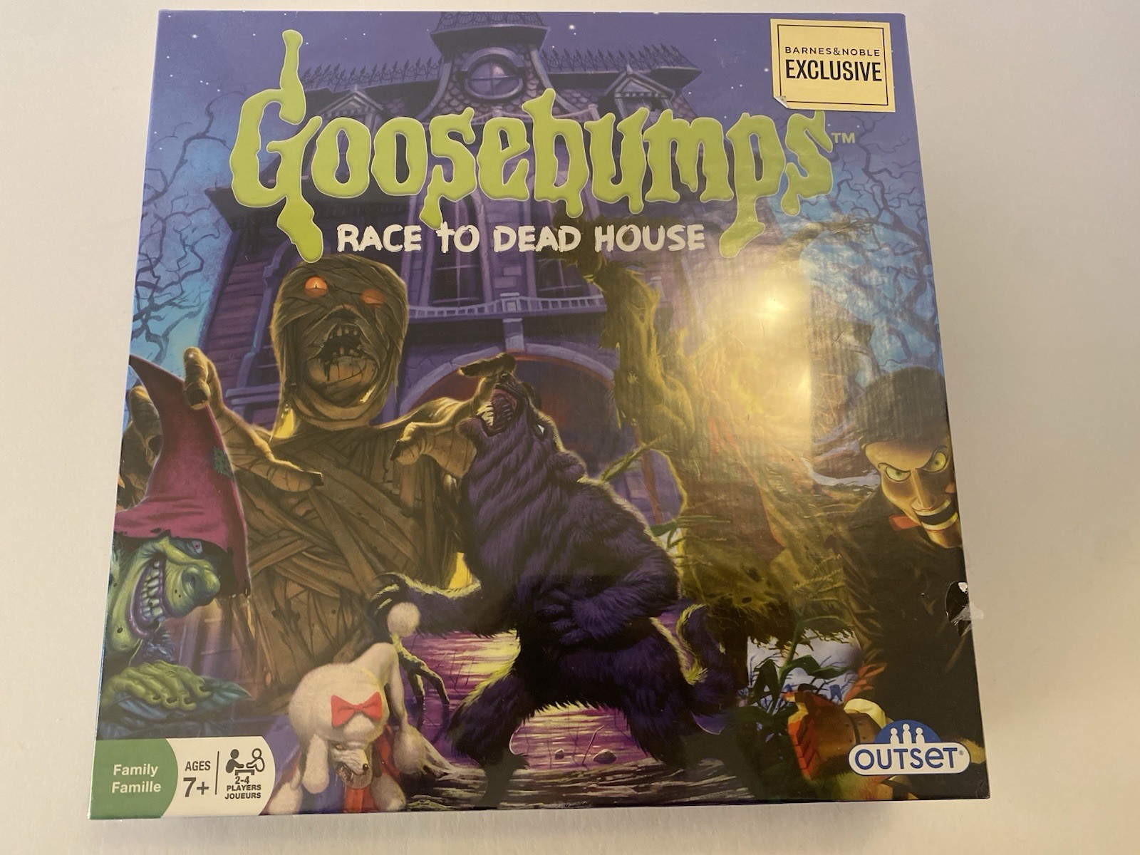 Brand New SEALED Goosebumps: Race To Dead House Board Game!