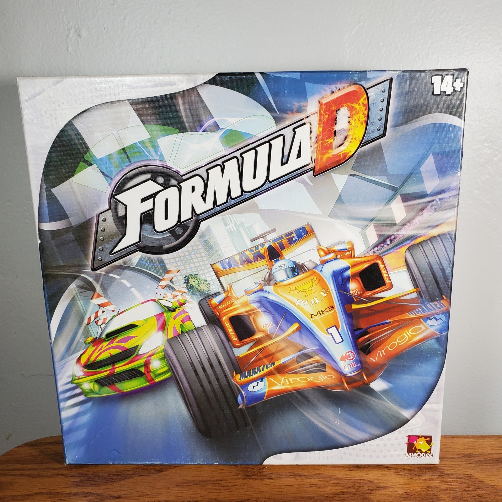 Asmodee Formula D Board Game Racing Strategy 2018 2-10 Players Complete