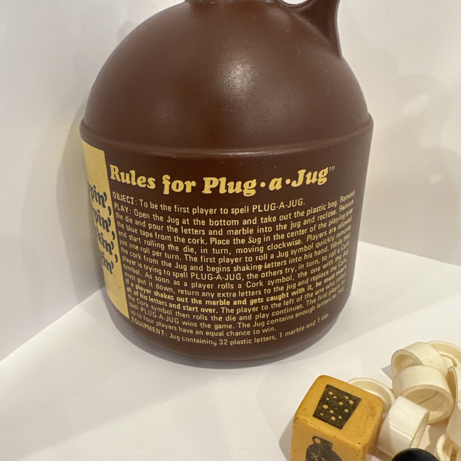Vintage Rare 1969 Plug-A-Jug Game by Parker Brothers Hillbilly Made in USA READ