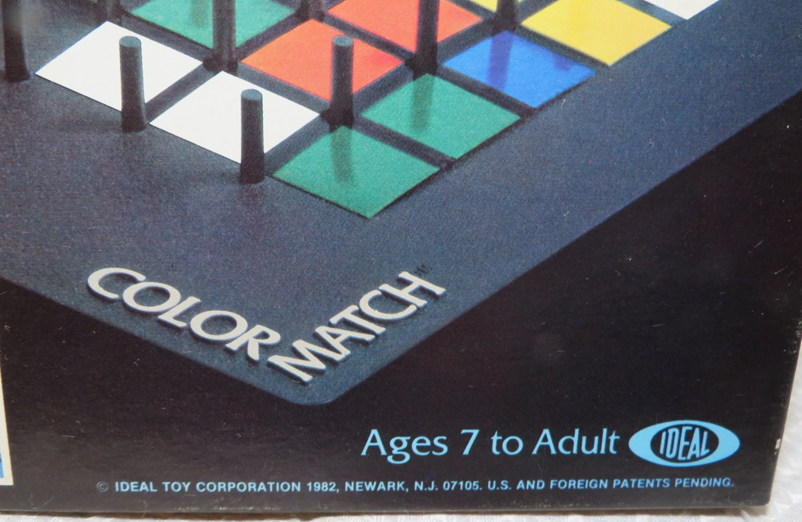 Vintage 1982 Ideal COLOR MATCH Board Game From RUBIKS CUBE COMPLETE *MINTY*