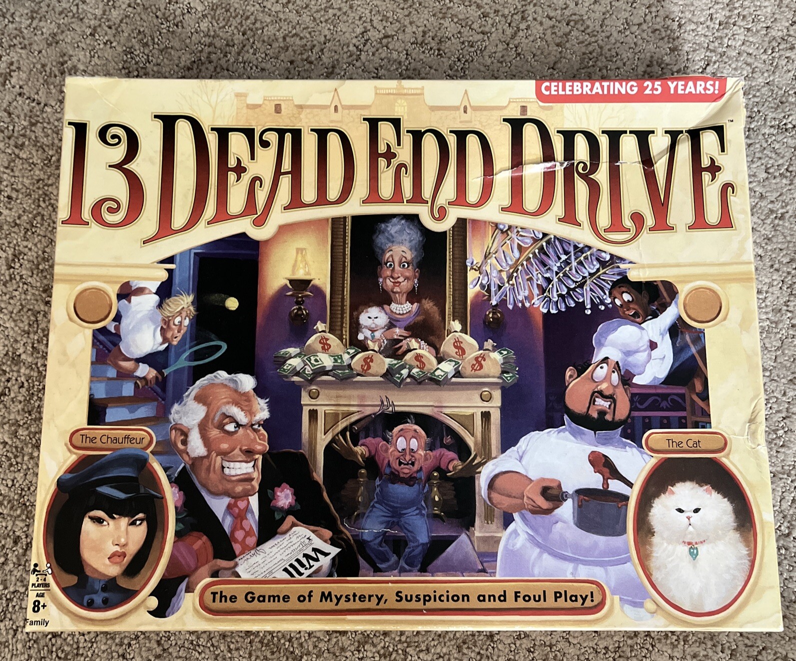 13 Dead End Drive Board Game, 25th Anniversary Edition.