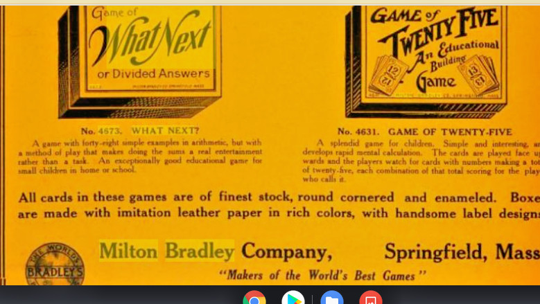 EXTREMELY RARE: Vintage Antique 1913 “WHAT’s NEXT” Milton Bradley #4673