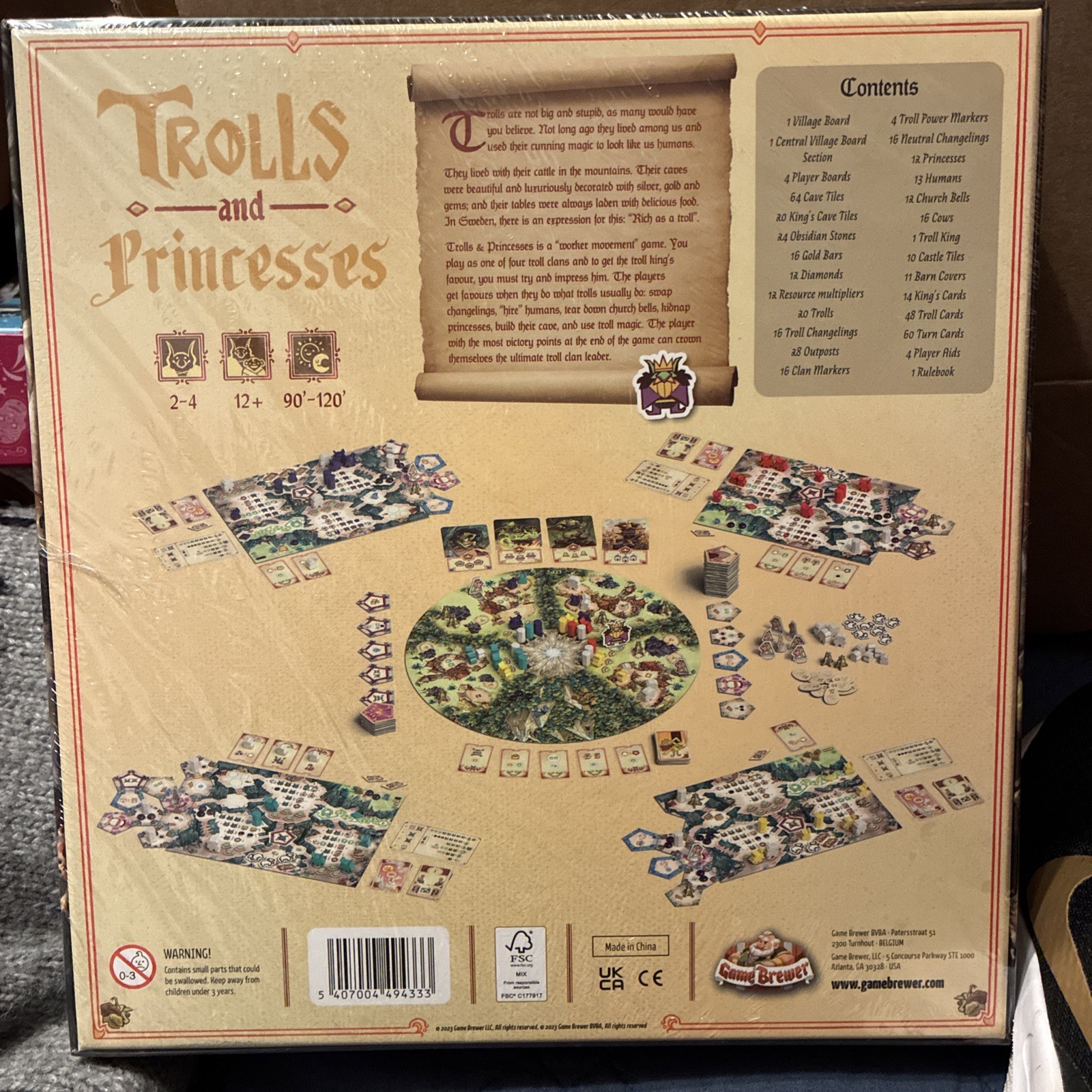 Trolls and Princesses Board Game (New/Sealed)