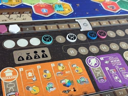 Arclight Railway Boom Board Game for 2-4 Players 60-120 Minutes Ages 14+ New