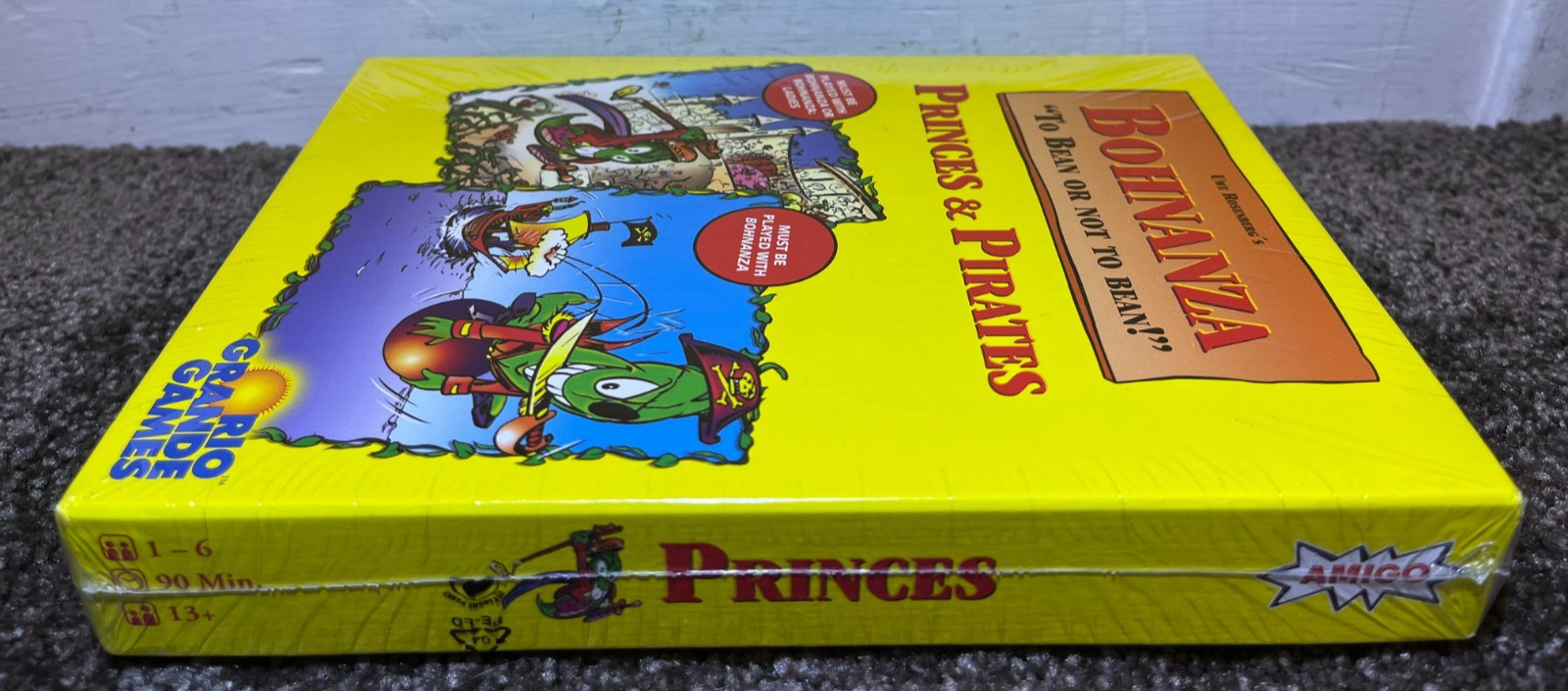 Bohnanza Princes and Pirates Game, Rio Grande Games, Uwe Rosenburg Brand New NIS