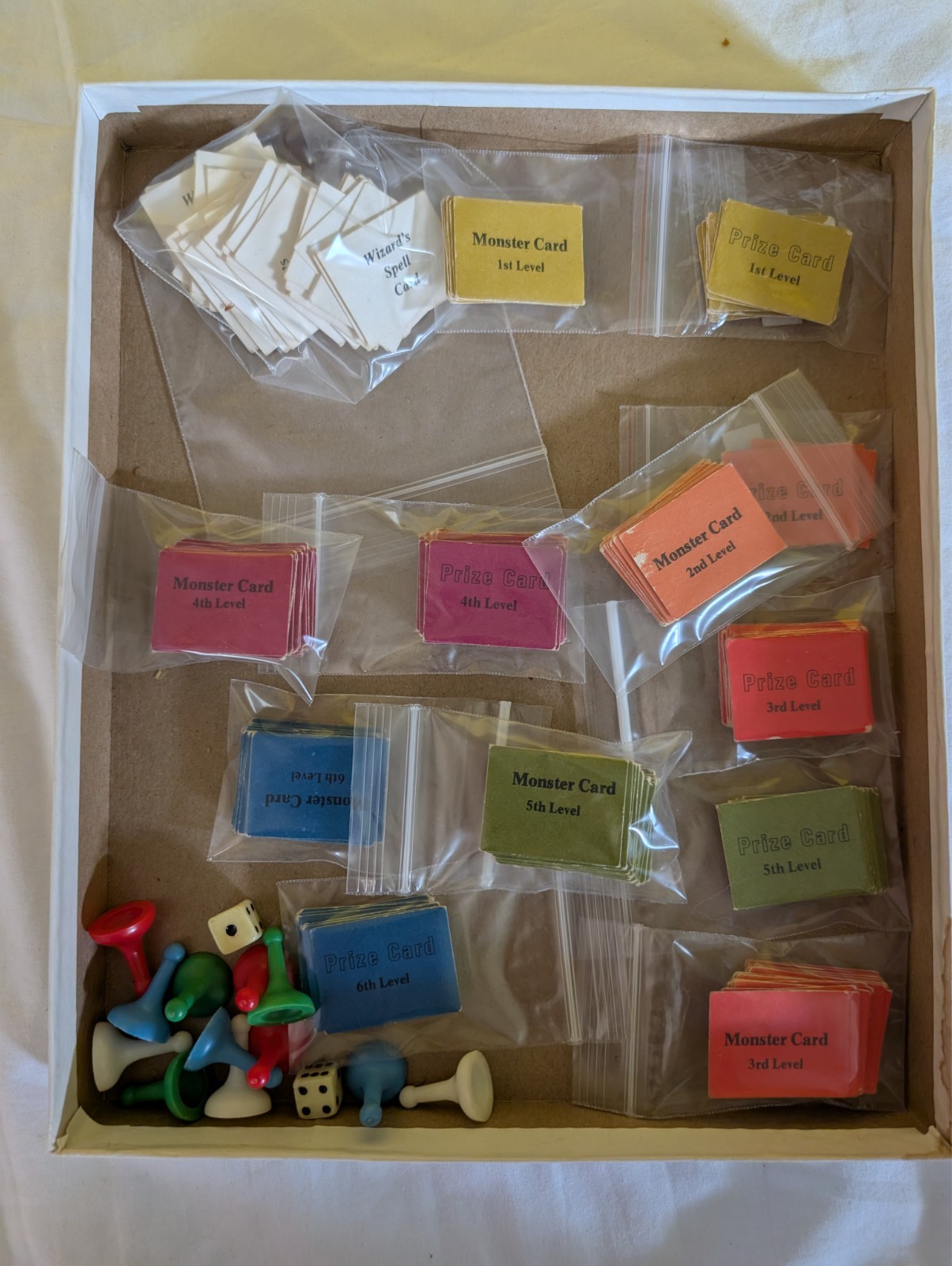 TSR Dungeon Board Game 1975 1002