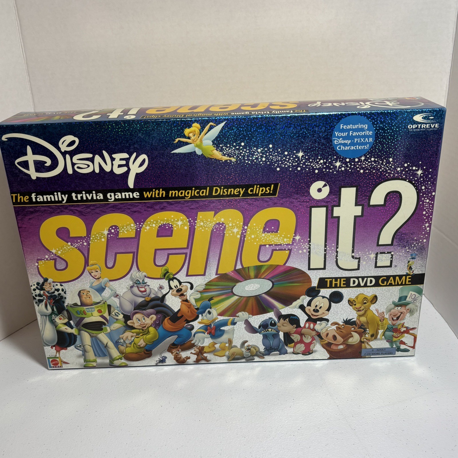 Disney Scene It DVD Game COMPLETE ScreenLife 2004 Pixar Movies Trivia