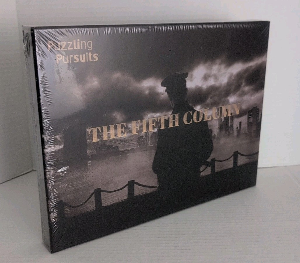The Fifth Column Escape Room Puzzle Game Puzzling Pursuits New