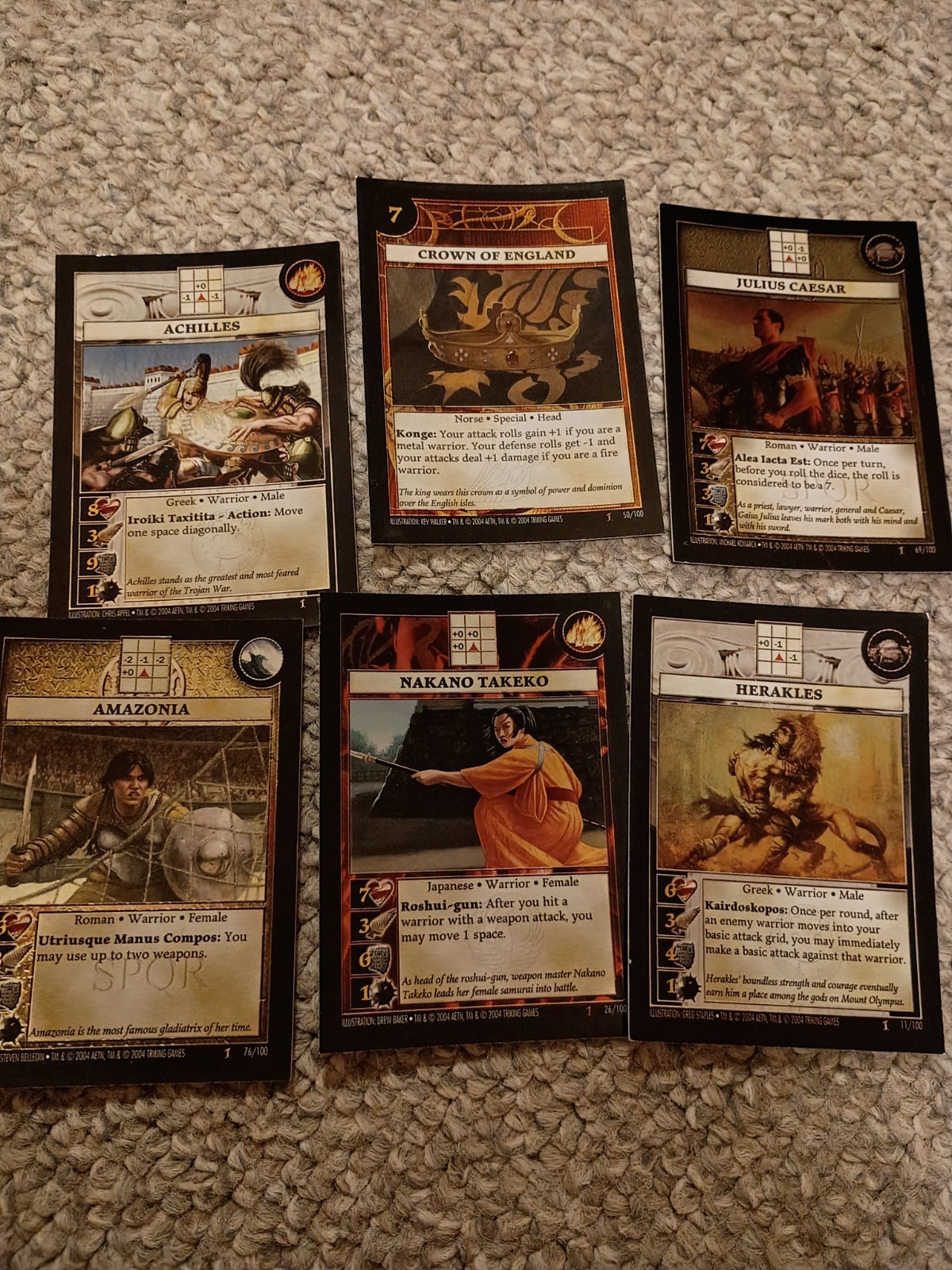 History Channel Anachronism Card Game