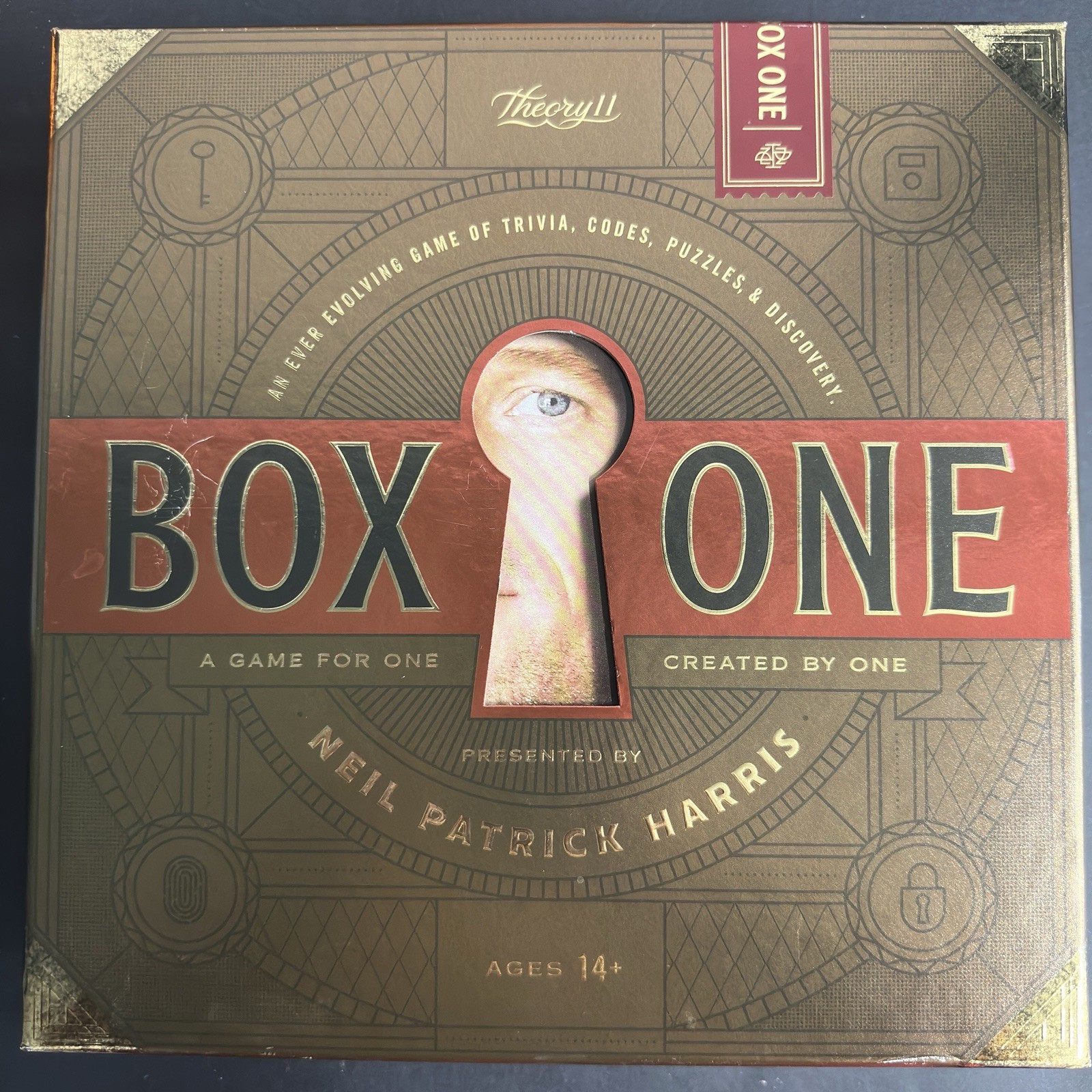 Theory 11 Box One Presented By Neil Patrick Harris. New. Open Box