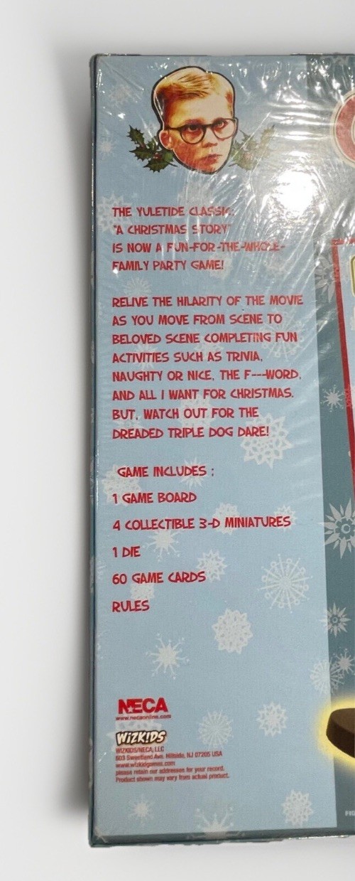 A CHRISTMAS STORY Board Game by NECA/Wizkids You’ll Shoot Your Eye Out SEALED