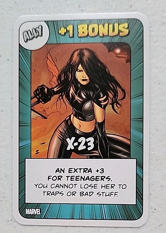 Munchkin X-men “X-23” Ally card Promo