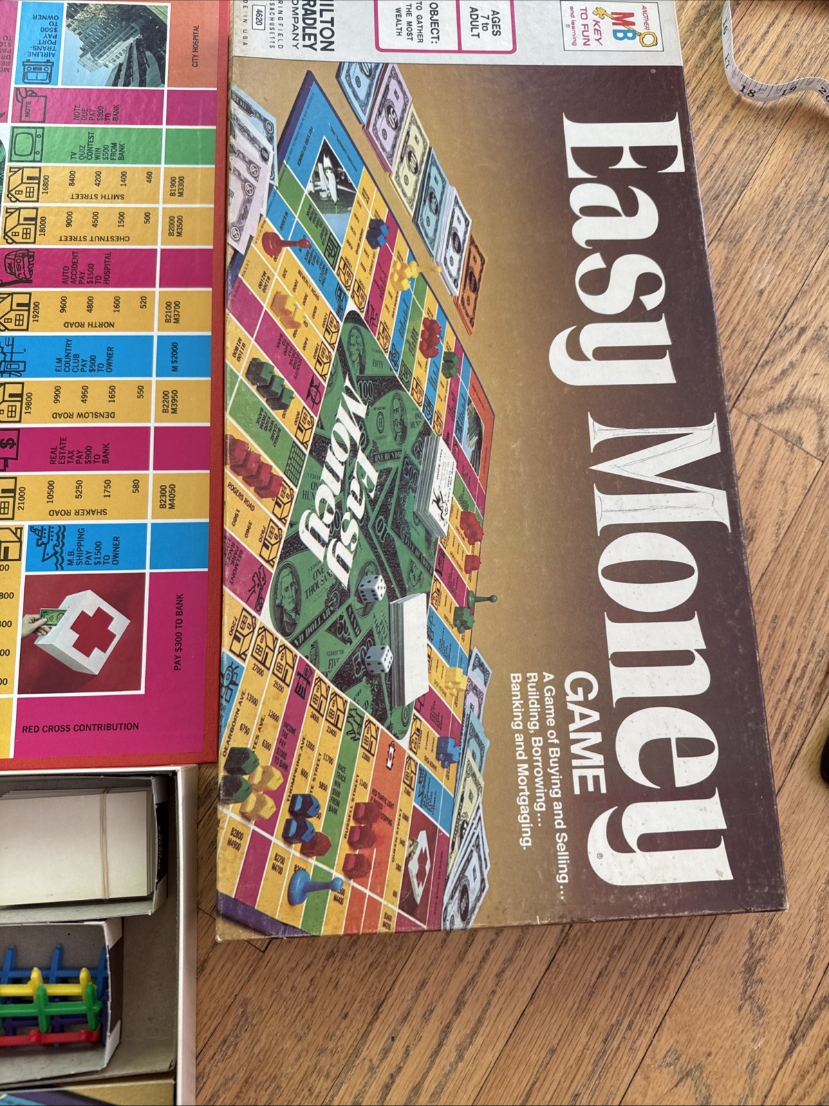 1974 Easy Money Game by Milton Bradley Complete in Good Condition FREE SHIPPING