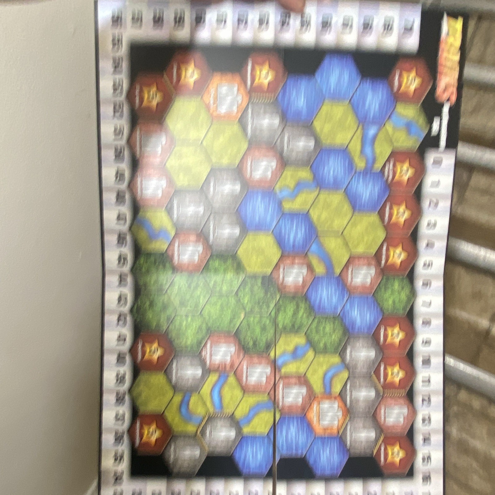 Trains Trains Germany Game Board / Map Board Hexagon Tiles 2+ Players 12+