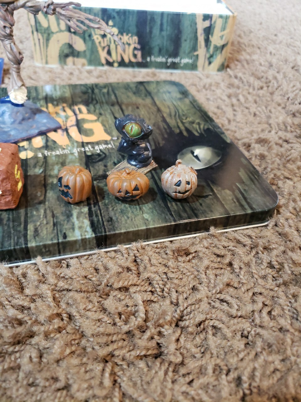 Nightmare Before Christmas The Pumpkin King Game by Sababa Toys Complete