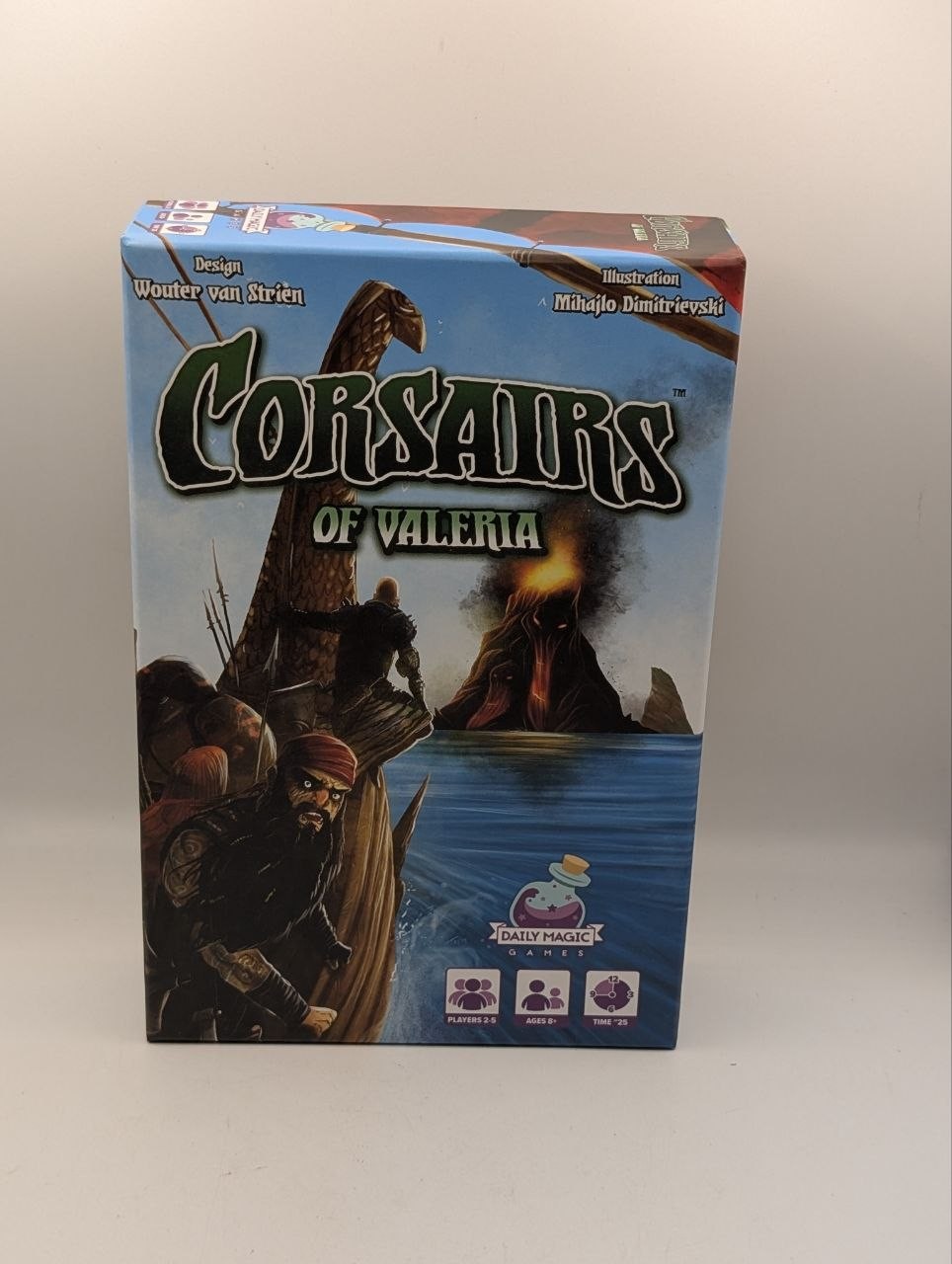 Corsairs of Valeria Pirate Dice Board Game Daily Magic Games 1-5 Players 2018