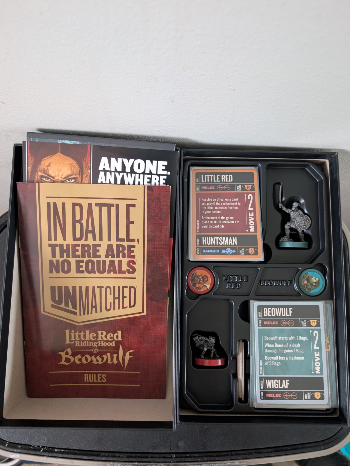 Restoration Games Unmatched Little Red Riding Hood vs Beowulf Board Game