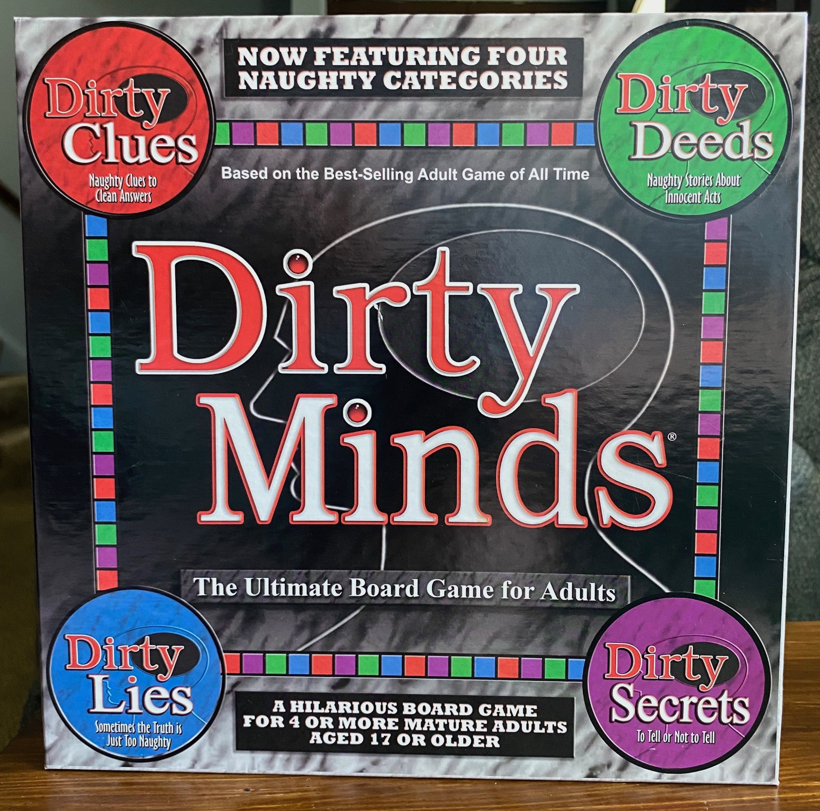 Dirty Minds The Ultimate Edition Board Game For Adults By TDC Games +Dirty Minds