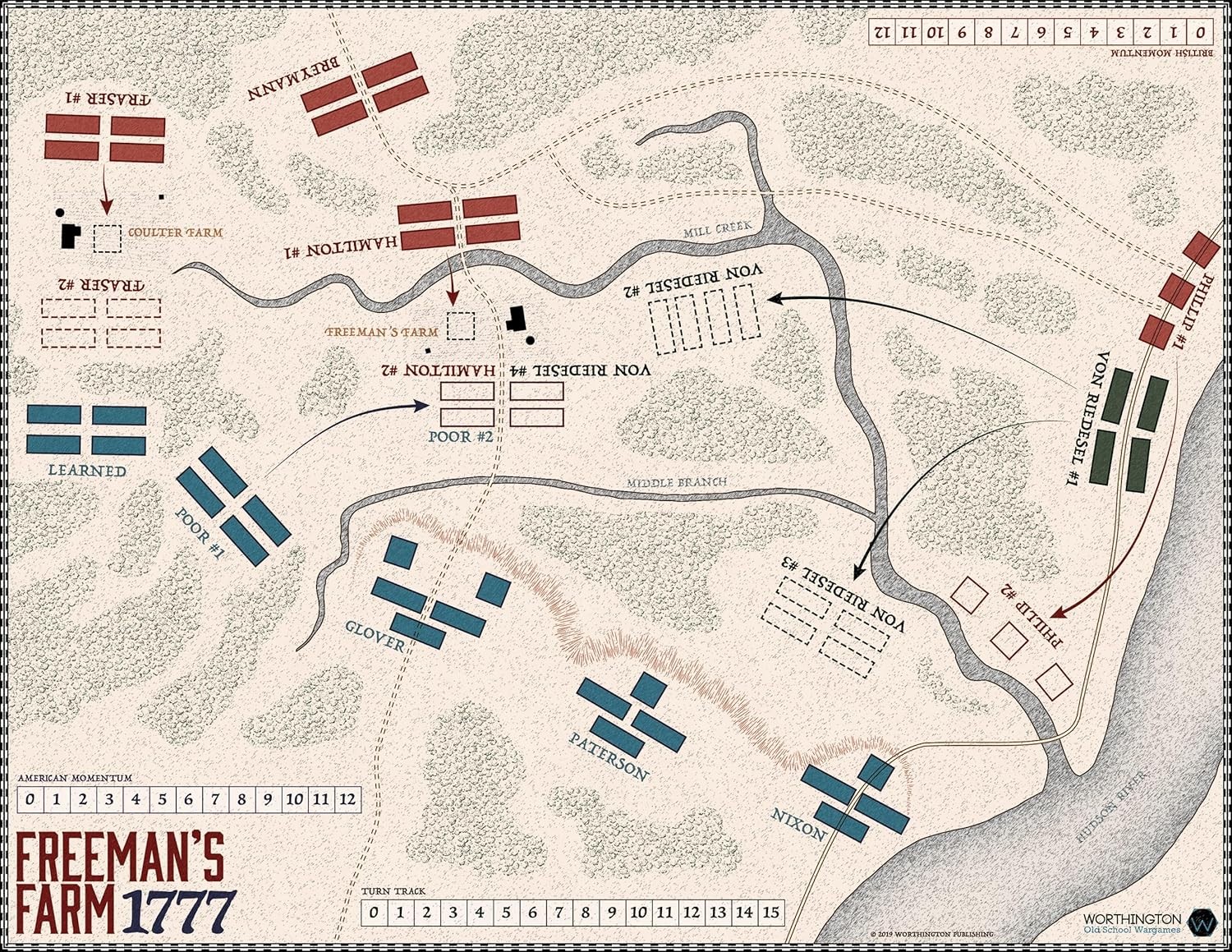 Freeman’s Farm 1777 by Worthington Publishing – SEALED