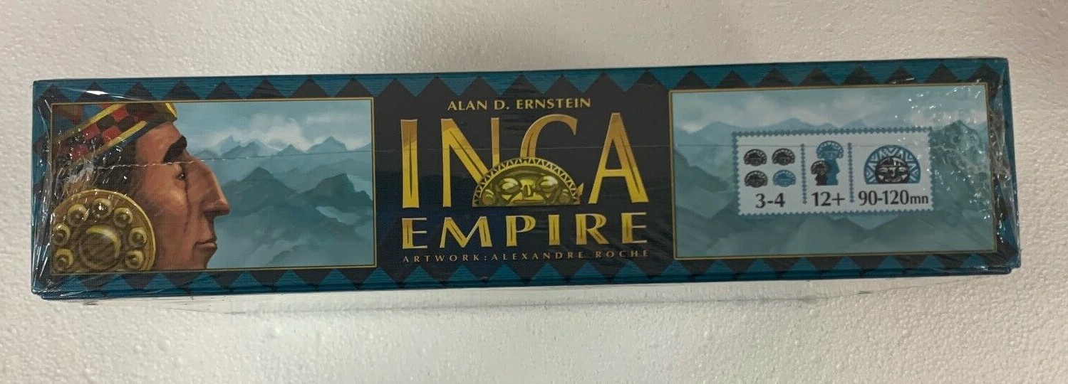 Inca Empire Z-Man Games / White Goblin Games Board Game Brand New Out of Print