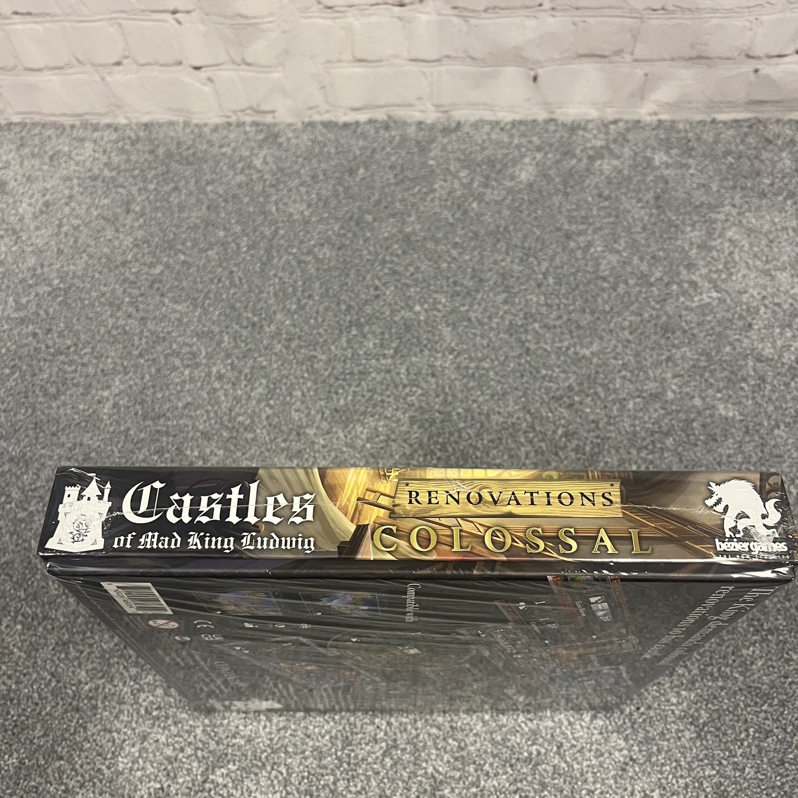 Rare Sealed Bezier Board Games Castles of Mad King Ludwig Renovations