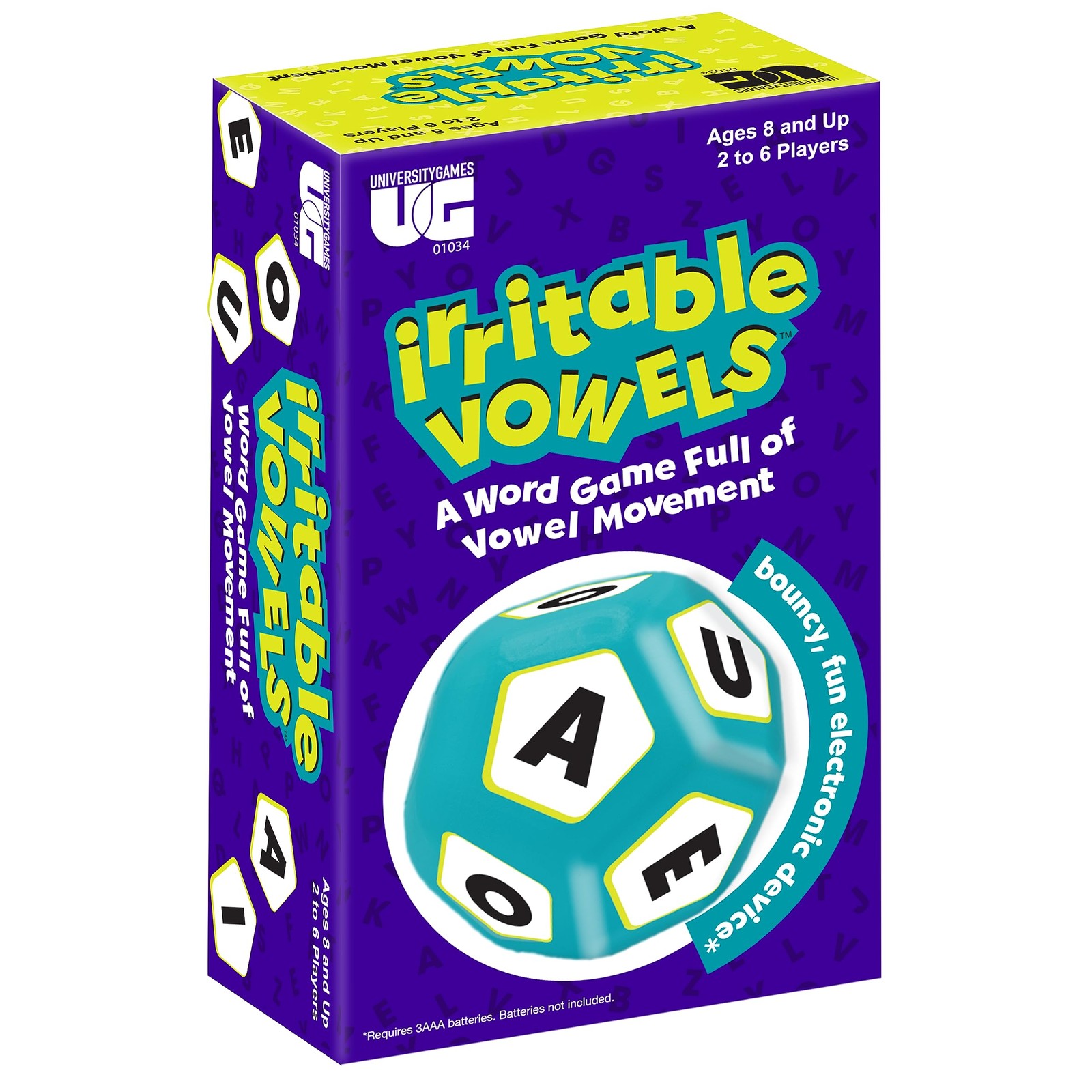 Jumpy Bouncy Word Game for Ages 8 and Up Fun for 2 to 6 Players Perfect for All