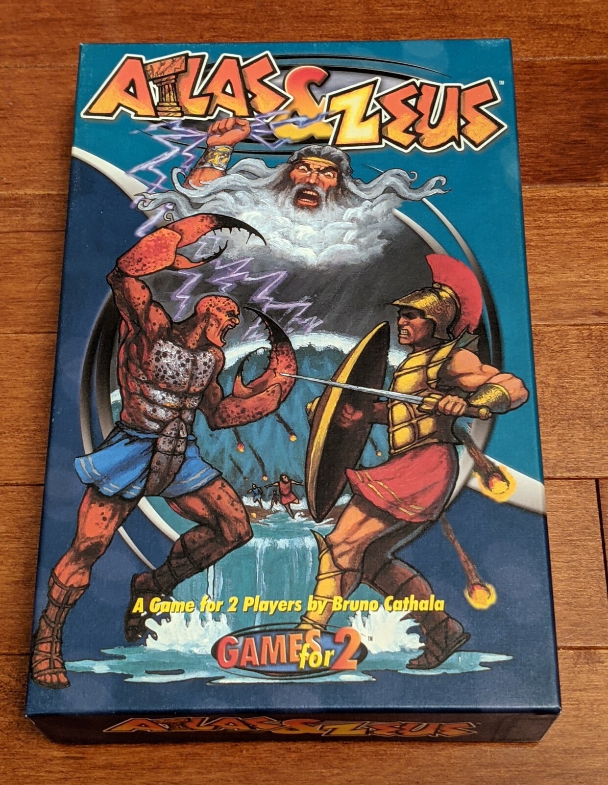 Atlas and Zeus Board Game Complete Unplayed