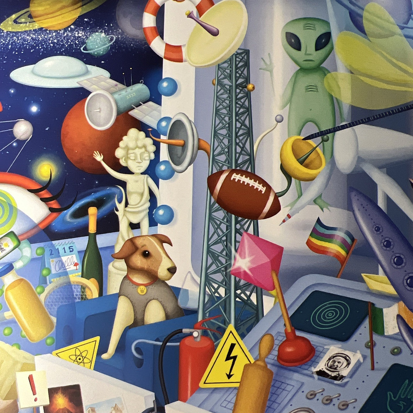 KALEIDOS: Italian Party Board Game 2016 by CMON, Art by Elena Prette, Ages 10+