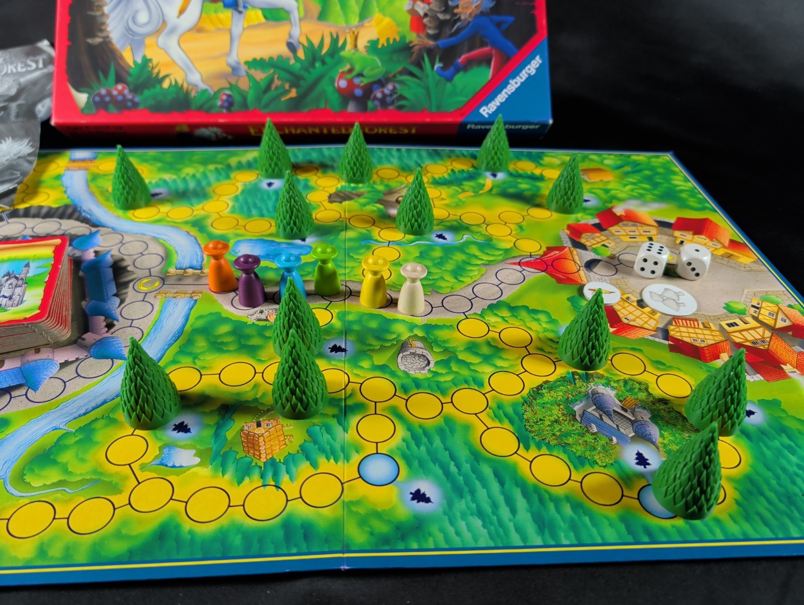 Enchanted Forest Board Game COMPLETE Ravensburger PRISTINE Vintage 1994