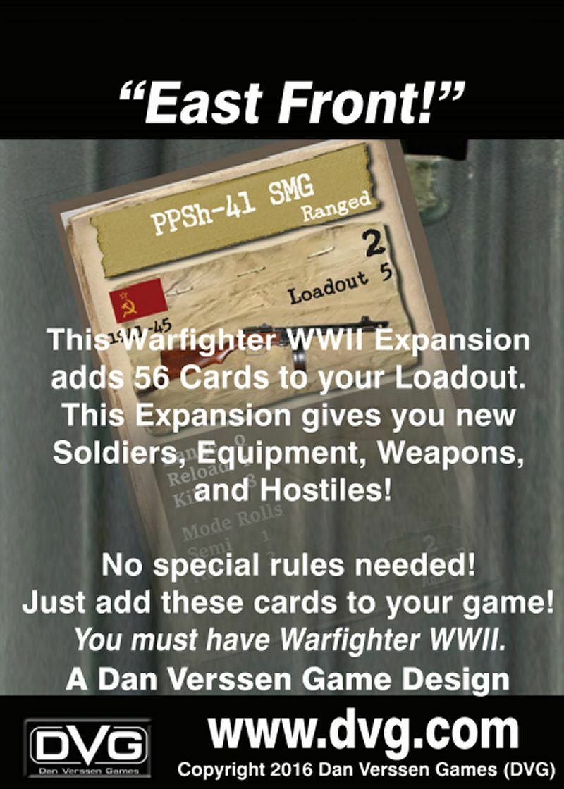 DVG Warfighter: WWII Expansion #10 – Russia Pack 2 Dan Verssen Games NISW