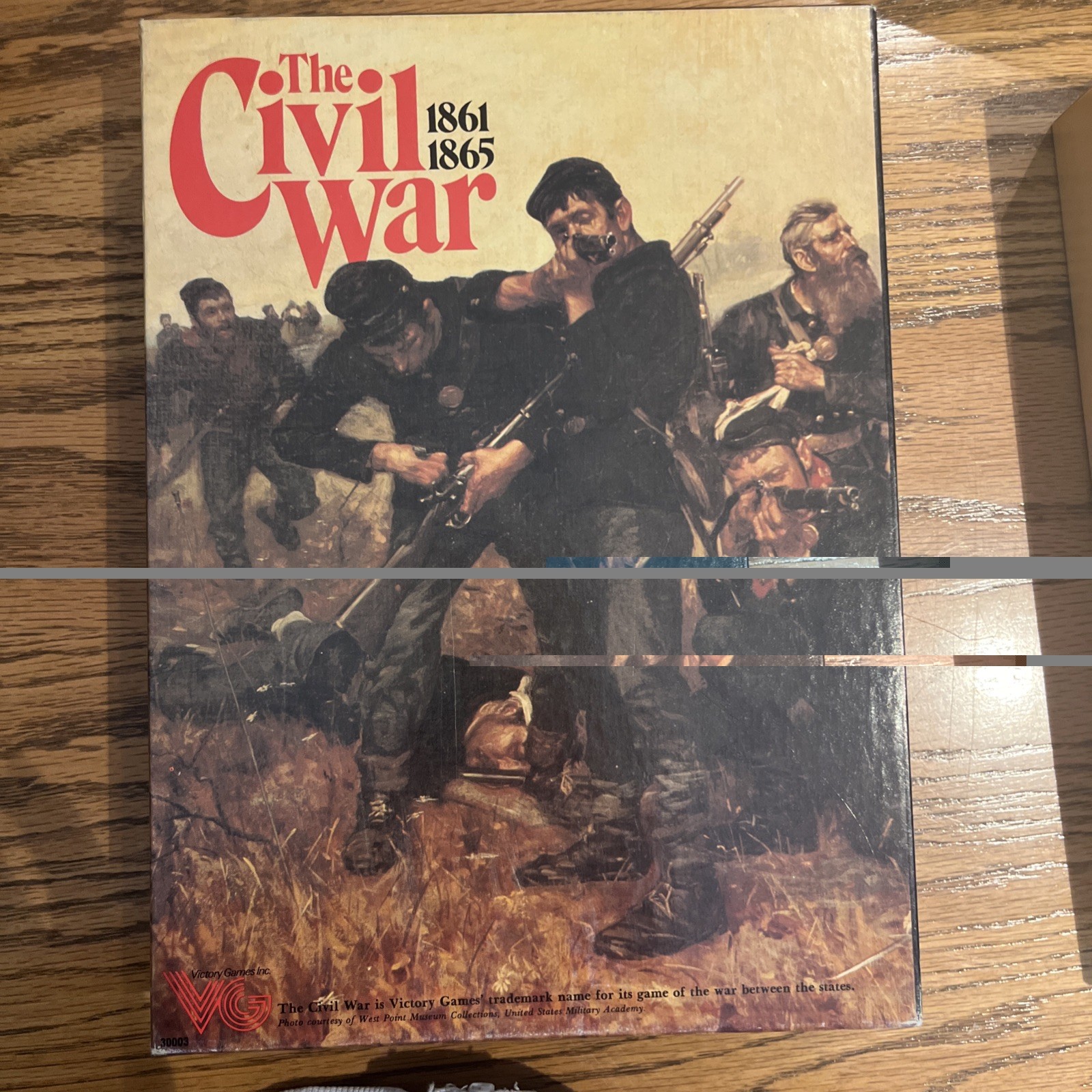 The Civil War Game 1861-1865 Used