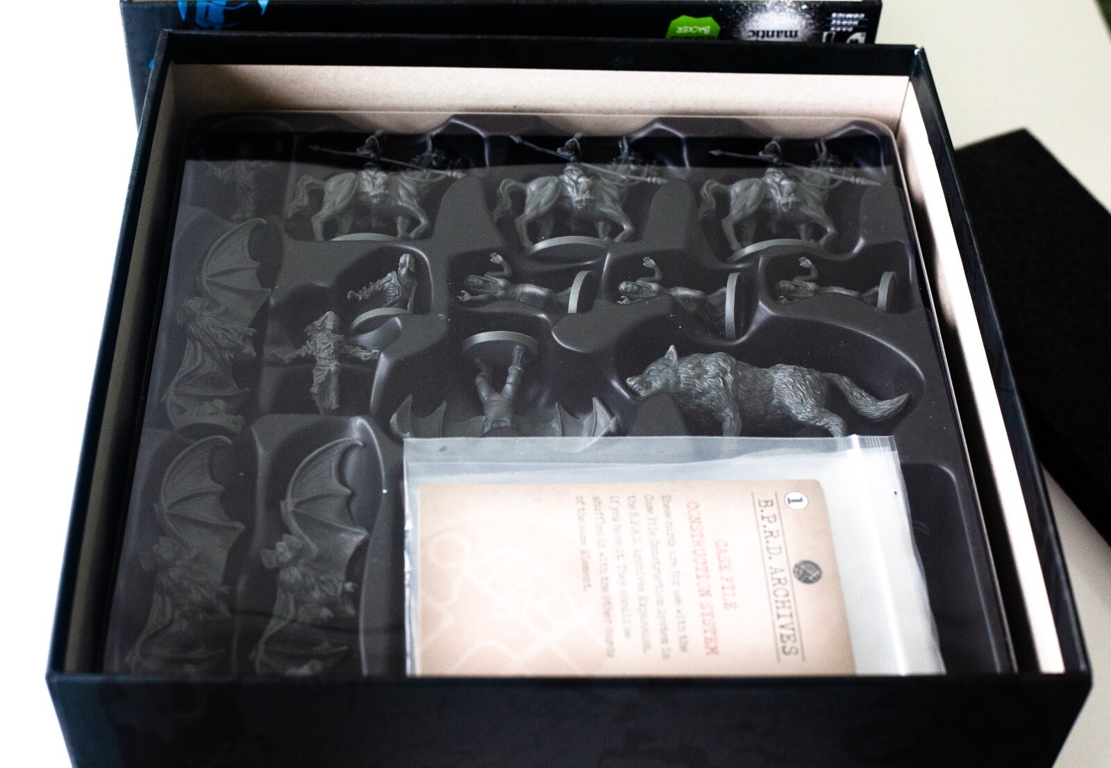 HELLBOY Kickstarter Edition Board Game & Extras: Includes Rare 3D Set Pieces!