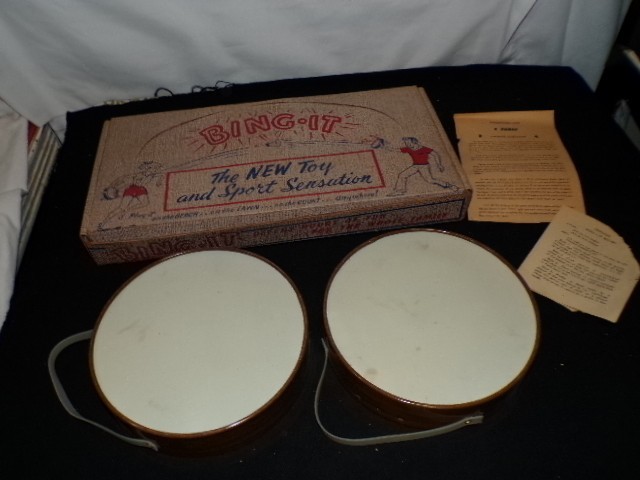 Vintage Bing It The New Toy and Sport Sensation 1956 Beach Badminton Game