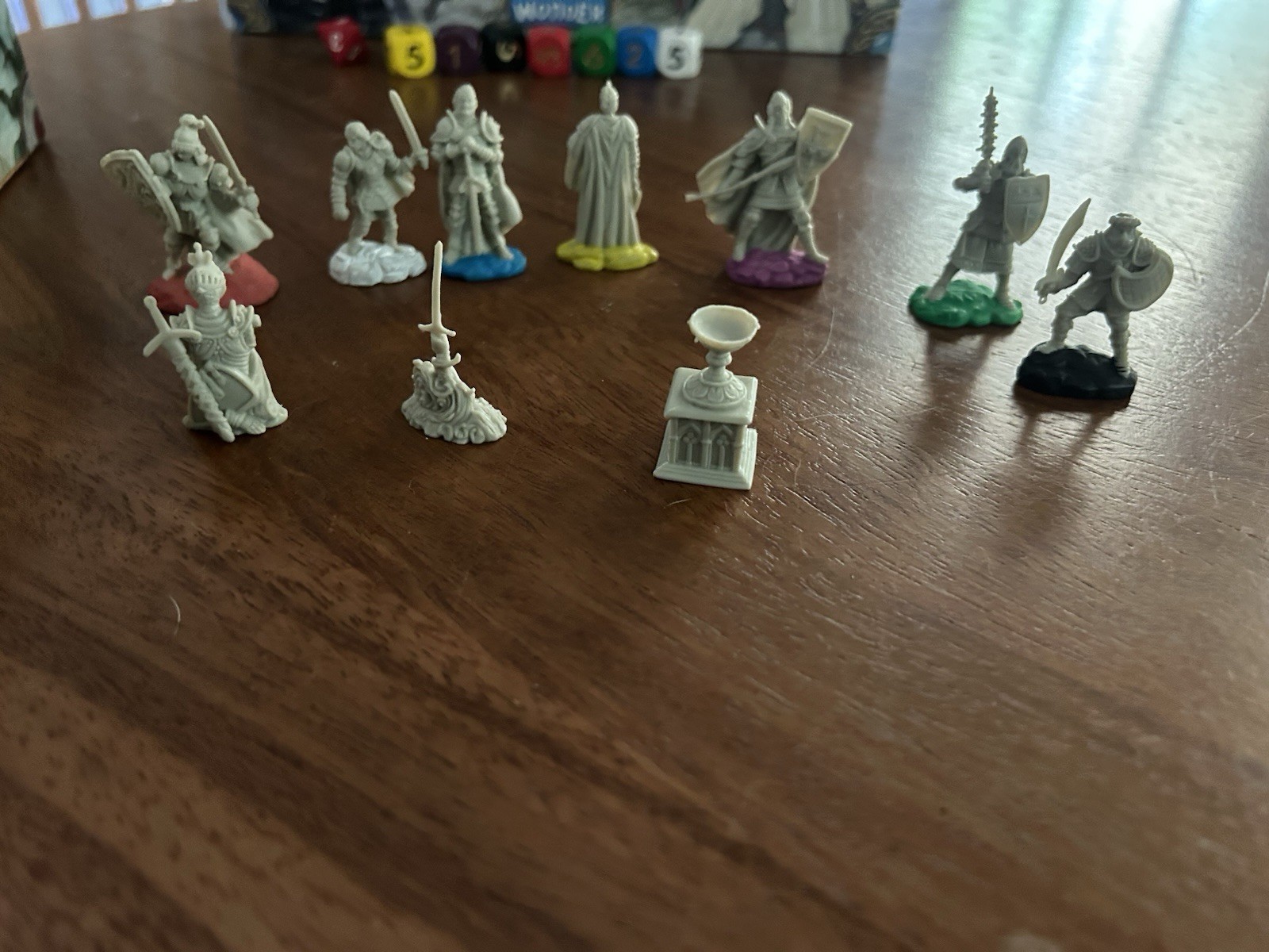 Days of Wonder Shadows Over Camelot Board Game Missing Siege Engines, Box Damage