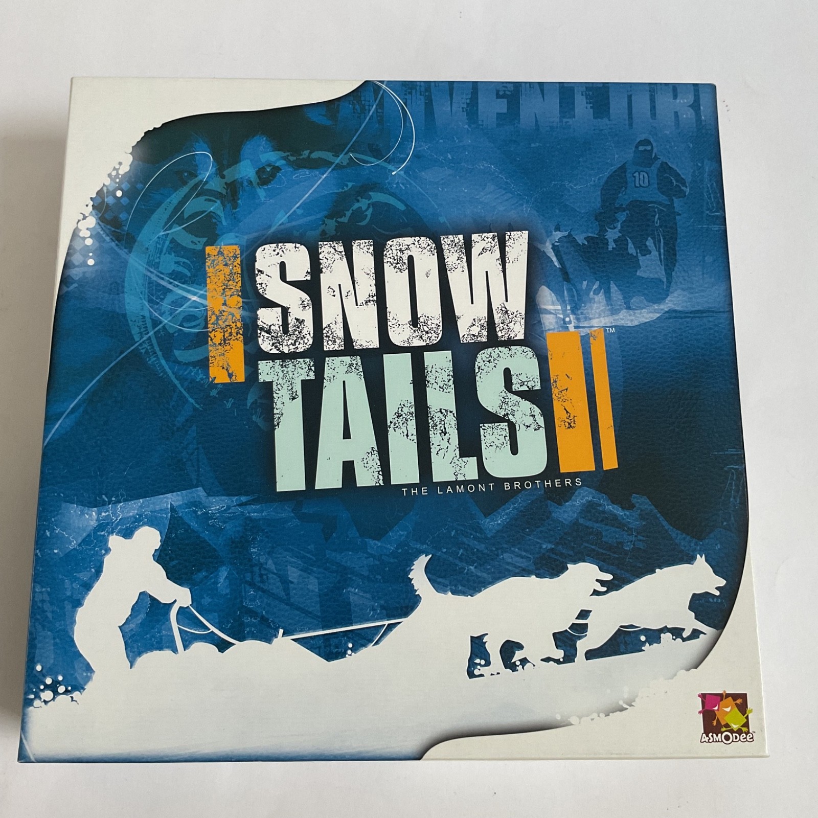 Snow Tails TheSled Racing Board Game Asmodee 2nd Edition 2009 Complete
