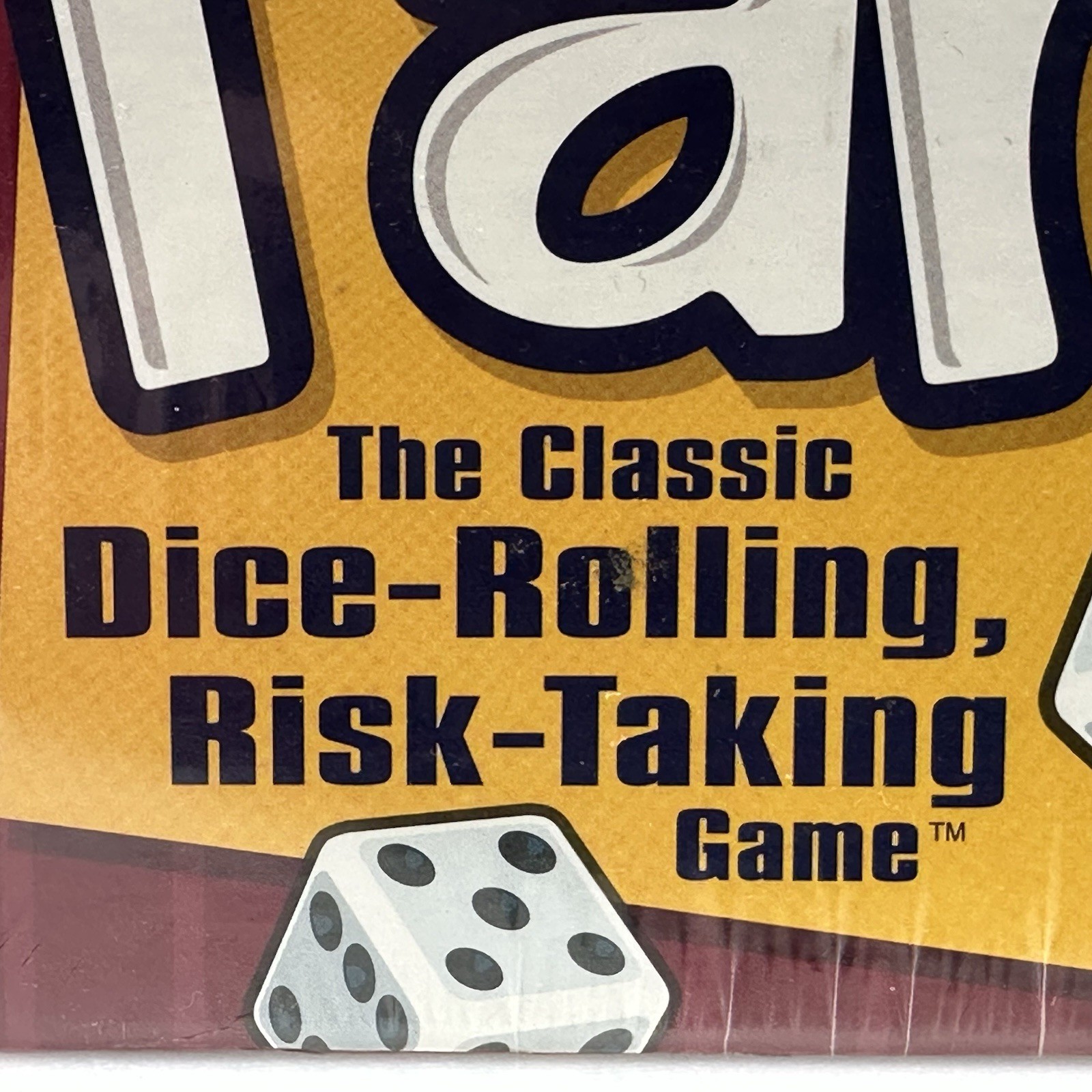 FARKLE Classic Dice Rolling Risk Taking Game Patch Products Ages 8+ Sealed NEW!