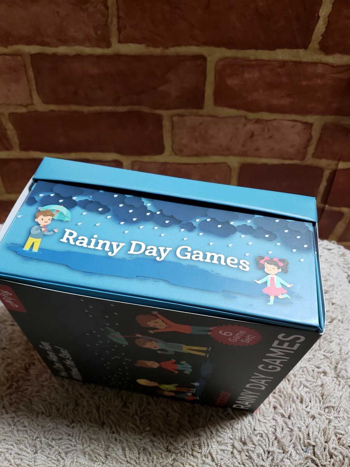 Nifty Indoor Rainy Day Games Kit. 6 Classic Game Set MSRP $30 4268