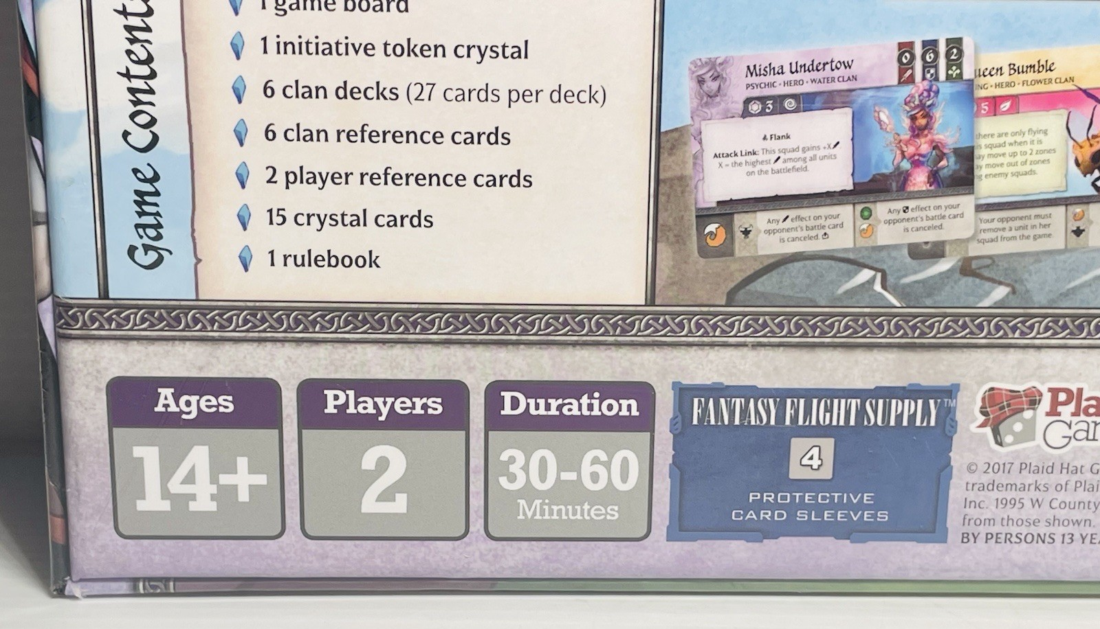 Crystal Clans Core Game New Factory Sealed Fantasy Board Game by Plaid Hat Games
