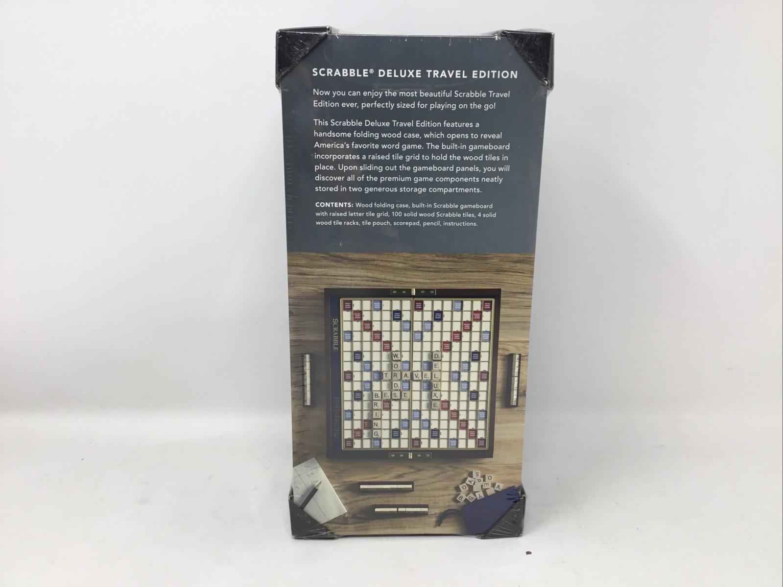 Scrabble Deluxe Travel Edition 02/2025 Hasbro WS Game Company, New Sealed