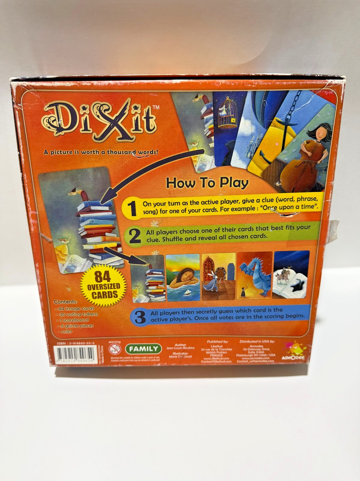 Dixit Board Game (2013 Family Edition) – 100% COMPLETE – 3-6 Players
