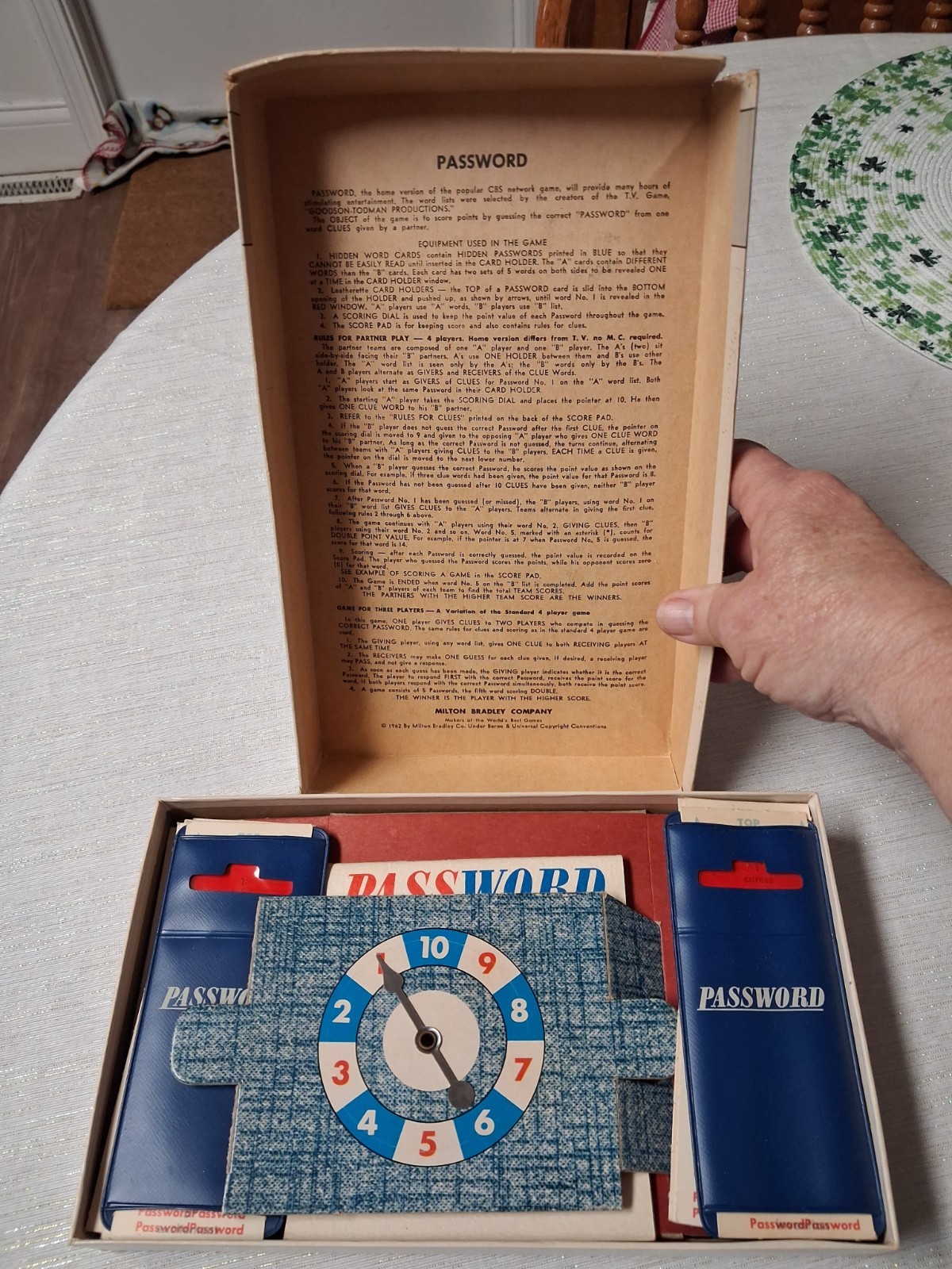 1962 Milton Bradley Password Game #4260 Volume 2 Complete Made In USA Vintage